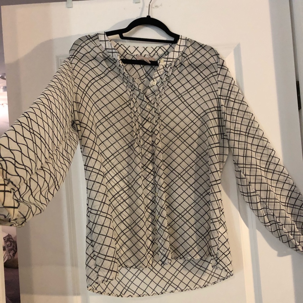 Banana republic long sleeve blouse